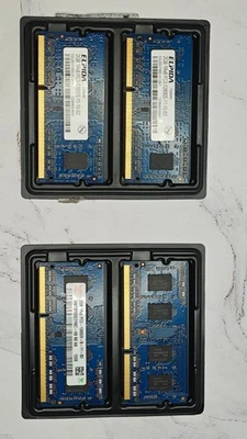 4 pieces Elpida 2gb 1rx8 PC3-12800S-11-10-B2 - Image 1 of 2