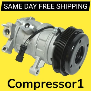AC Compressor For 2008 2009 2010 Dodge Dakota 3.7L 4.7L Jeep Grand Cherokee - Picture 1 of 3