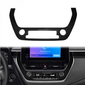 Fit for 2023-2025 Toyota Corolla GR Dry Carbon Fiber Multimedia Button Panel 1X - Picture 1 of 10