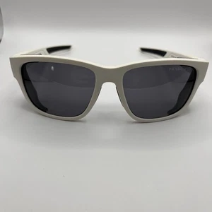 Prada Sunglasses Polarized White Wrap Side Shields SPS 07W TWK-02G - Picture 1 of 14