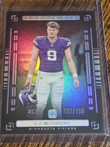2024 Panini Photogenic J.J. McCarthy RC Rookie Pix Silver #D 137/150 Vikings SP - Bild 1 von 1