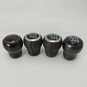 1X Real Carbon Fiber 6S Gear Shift Knob For Subaru BRZ 2012 - 2024 For Toyota 86 - Picture 1 of 23