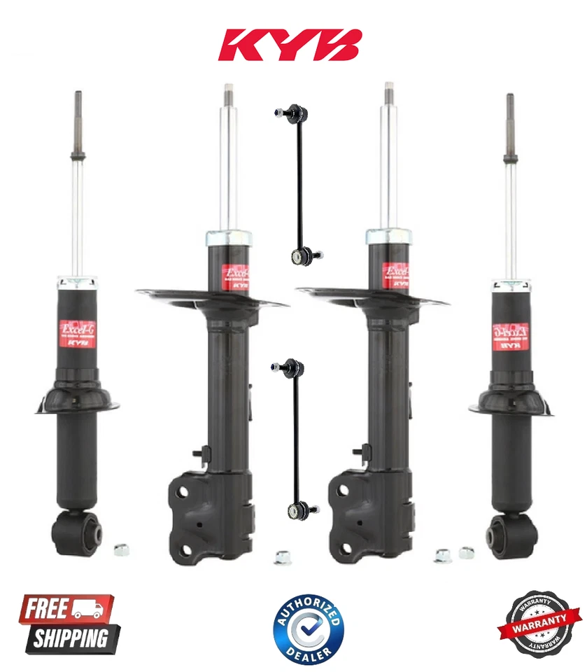 Complete Front & Rear Strut  with Sway Bar Fits 15-20 Mitsubishi Outlander - Image 1 of 1