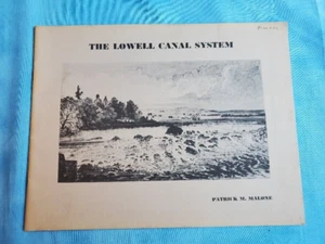 Patrick Malone Book - The Lowell Canal System - Lowell, MA 1976 - Foto 1 di 1