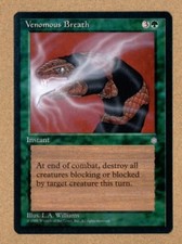 VENOMOUS BREATH - Magic: The Gathering - Ice Age (1995)