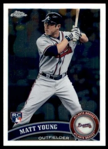2011 Topps Chrom #185 matt junger Rookie - Bild 1 von 2
