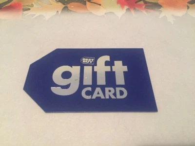 BEST BUY Blue Gift Tag ( 2007 ) Die-Cut Gift Card ( $0 ) - Image 1 of 2