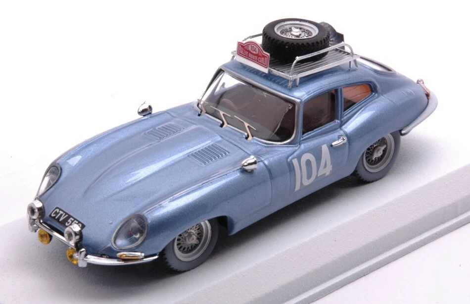 Best Model JAGUAR E N.104 RALLY MONTE CARLO 1965 PINDFER-POLLAND 1:43 - Immagine 1 di 1