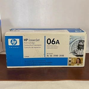 HP OEM Genuine C3906A 06A Black Toner for 5L 6L 3100 3150 blue sealed box - Picture 1 of 1