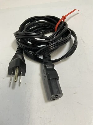 BizLink 3 Prong Printer Computer Power Cord BC-313 10A 125V E191365 E221328 - Image 1 of 4