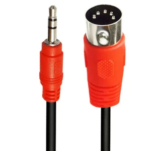 Cable de salida de audio digital Din de 3,5 mm a MIDI 5 núcleos 0,5 m - Imagen 1 de 7