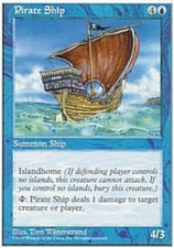 Pirate Ship X4 (5th Edition) MTG (NM) *CCGHouse* Magic