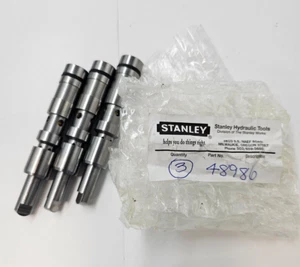 Pack of 3 Stanley 48986 Hydraulic Ground Rod Driver Valve Spool Steel - Picture 1 of 5