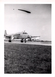 US Air Force Douglas C-54 Skymaster Transport Plane 1950s Vintage Military Photo - Picture 1 of 2