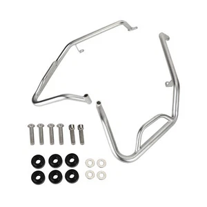 Lower Engine Guard Frame Crash Bar Steel Silver Fit For Honda X-Adv X Adv 750 21 - Picture 1 of 12