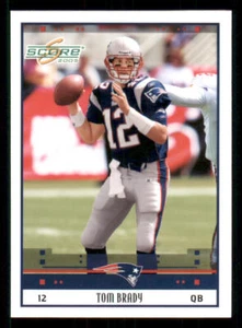 2005 Score #172 Tom Brady - Picture 1 of 2