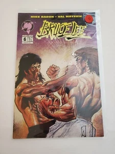 Bruce Lee Comic 6 Cover A First Print 1994 Mike Baron Val Mayerik Malibu - Picture 1 of 2