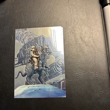 Jb9a Promo Topps Finest Star Wars Chromium Luke Taun Swf 3 1996