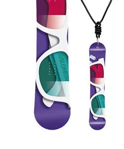 Miniboard SALOMON Oh Yeah 143 11/12 CLASSIC Snowboard als Halskette A11 - Picture 1 of 1