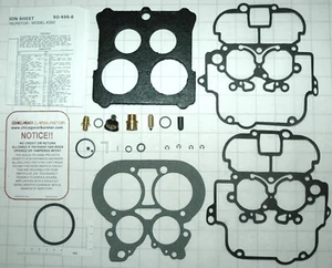 1975-78 CARB KIT 4 BARREL 4350 360" 401" ENGINES JEEP & AMC ENGINE MOTORCRAFT - Foto 1 di 1