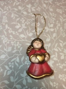 Thun addobbo da appendere Natale Angelo piccolo angioletto cuore rosso - Foto 1 di 5