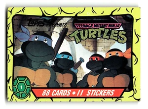 1989 Teenage Mutant Ninja Turtles Topps Presents Trading Card The Epic Begins #1 - Bild 1 von 5