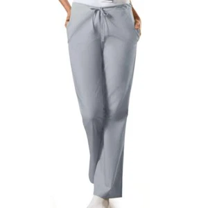 Cherokee Workwear Originals Flare Leg Drawstring Scrub Pant | 4101 REGULAR - Picture 1 of 41