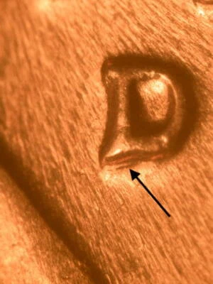 1956-D RPM #10 D/D South Lincoln Wheat Penny Cent ~ GEM BU Uncirculated RED  - Image 1 of 4