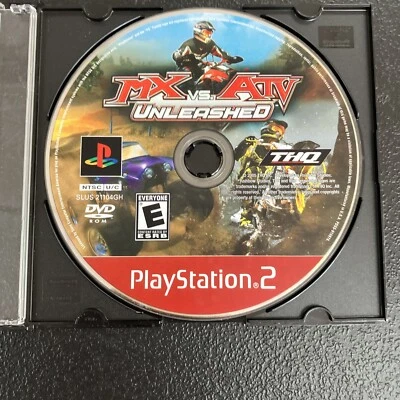 MX vs. ATV Unleashed (Sony PlayStation 2, 2005) Greatest Hits Disc Only - Image 1 of 2
