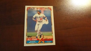 1990 TOPPS AMES ALL STARS # 7 EDDIE MURRAY BASEBALL CARD