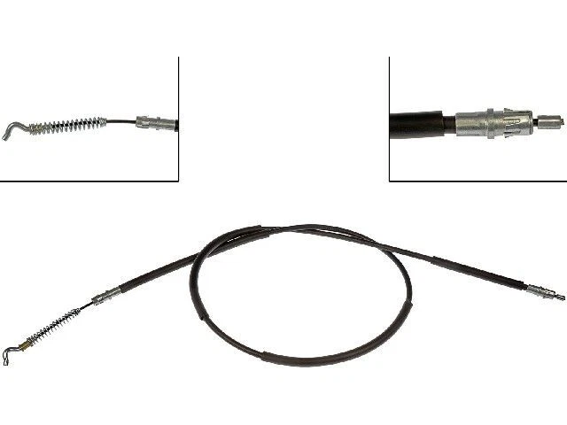 Cable de freno de estacionamiento trasero izquierdo para Dodge Ram 3500 2003-2007, 2009-2010 11SMGJ Foto 1 de 1