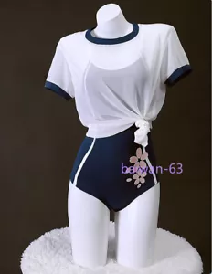 NARAKA BLADEPOINT Tsuchimikado Walnut Swimsuit Cosplay Women’s Wear Full Set New - Picture 1 of 13