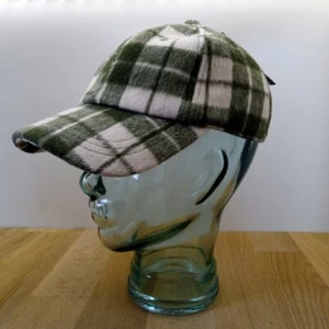 UNIVERSAL THREAD BASEBALL CAP, GREEN WHITE CHEQUE, BRAND NEW - Picture 1 of 7