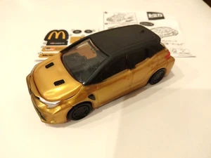 Tomica TOYOTA GR COROLLA GOLD 2024 McDonald Happy Meal Toy From JAPAN - Picture 1 of 9