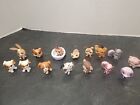 Littlest Pet Shop lot of 15 Dogs Cats Rabbit Monkey Skunks Hamster 04'-09'