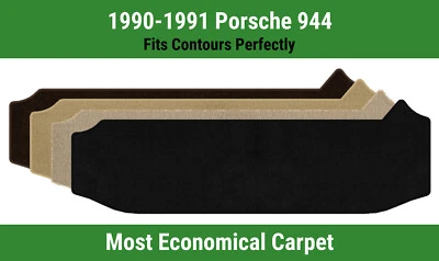 Lloyd Velourtex Small Deck Carpet Mat for 1990-1991 Porsche 944  - Image 1 of 4