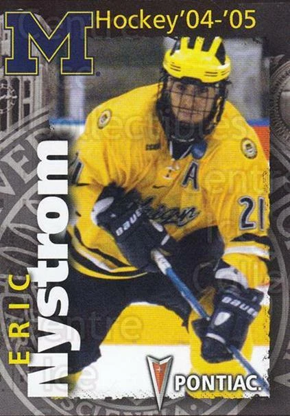 2004-05 Michigan Wolverines #15 Eric Nystrom - Image 1 of 1