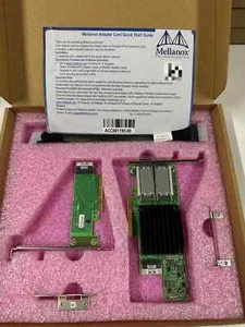 MCX556M-ECAT-S25 Dual-Port QSFP28 EDR IB 100GbE VPI 2x PCIe3.0 x8 socket direct - Afbeelding 1 van 3