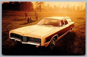 Postcard c1970s Advertisement Ford LTD Country Squire Station Wagon Woodgrain - Picture 1 of 2