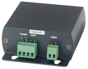 Protector contra sobretensiones analógico de CCTV para video, alimentación y datos sobre cable UTP Cat5 - Imagen 1 de 2