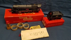 TRIANG R.53 BR BLACK 4-6-2 "PRINCESS ELIZABETH" STEAM LOCO #46201 V.N MINT BOXED - Picture 1 of 18