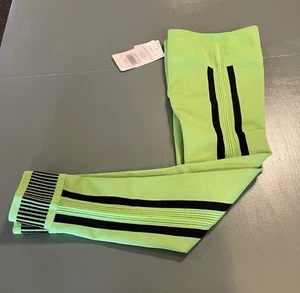 Fabletics neongrün hoch tailliert nahtlos Farbblock Legging Größe Medium 8 neu mit Etikett - Bild 1 von 10