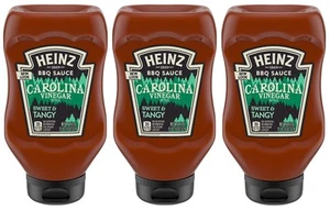 BBQ Sauce Heinz Vinegar Sweet Tangy Barbecue Flavored Cooking Grilling 18.6 Oz 3 - Picture 1 of 6
