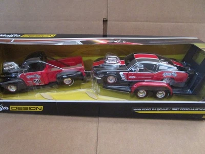 MAISTO/32751 1948 FORD F1 PICKUP 1967 FORD MUSTANG GT FREE SHIP - Image 1 of 2