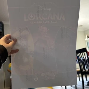 Lorcana - Shimmering Skies - In Store Promo - Window Sticker - Picture 1 of 3
