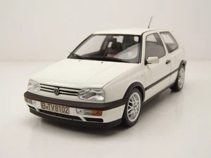 VW Golf 3 GTI 1996 blanco coche modelo 1:18 Norev - Imagen 1 de 11