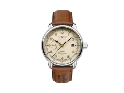 Zeppelin Méditerranée Automatic Watch, Beige, 40 mm, 9668-5 - Image 1 of 4