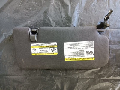 2008-2012 Ford Escape Mariner Drivers Left Side Visor Charcoal Gray - Image 1 of 2