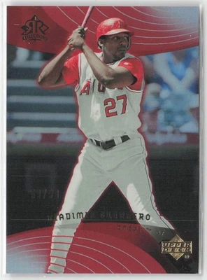 2005 Upper Deck Reflections #6 Vladimir Guerrero Red /99 - Image 1 of 2