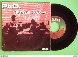 Ph.D 45T SP I won't let you down 1981 - Imagen 1 de 2